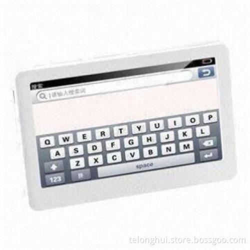 4.3-inch Touch Screen MP4/MP5 Player, Built-in Loudspeaker, 512MB RAM, 4/8GB NAND Flash, 480 x 272p